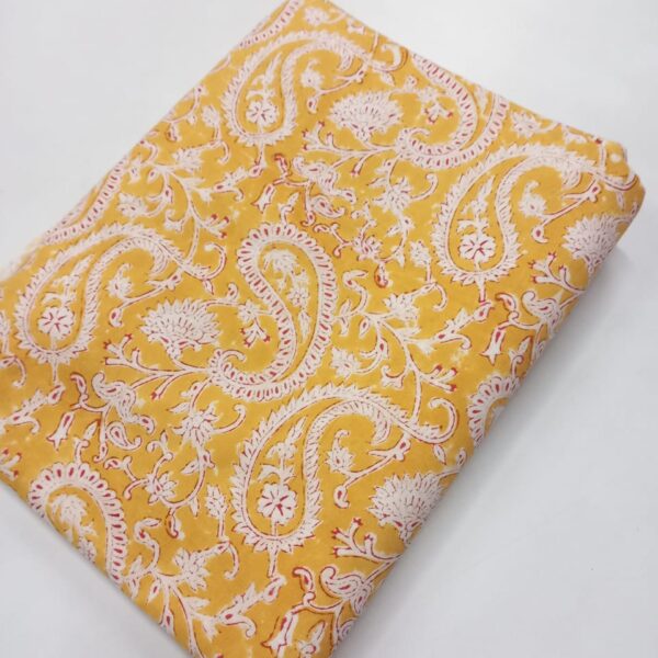 Pre-order hand block printed cotton 095