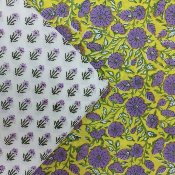 Pre-Order Mix and Match hand block printed cotton 013