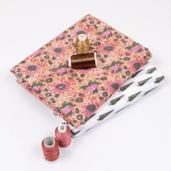 Pre-Order Mix and Match hand block printed cotton 031