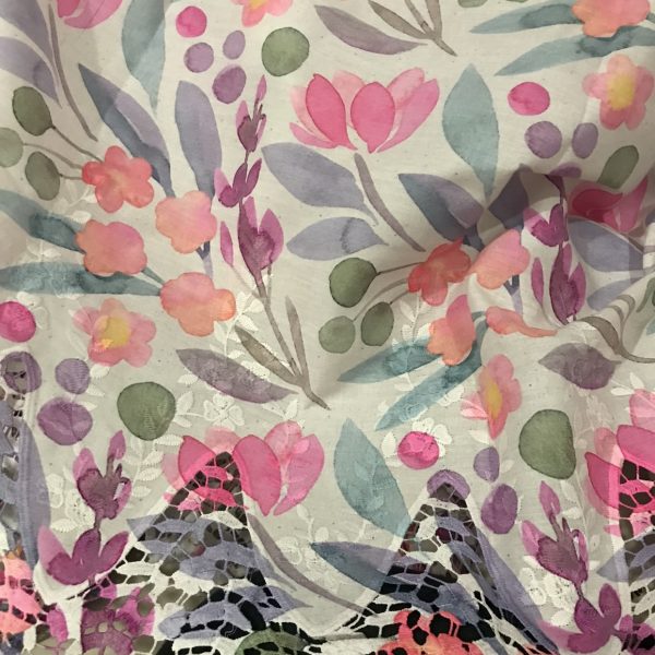 Pre-order Lace Embroidery Cotton (ETA End of June)