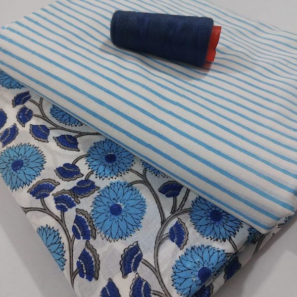 Pre-Order Mix and Match hand block printed cotton 103