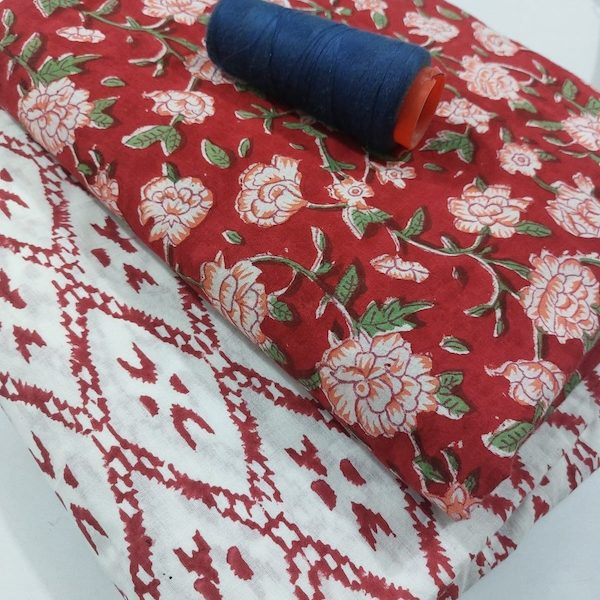 Pre-Order Mix and Match hand block printed cotton 104