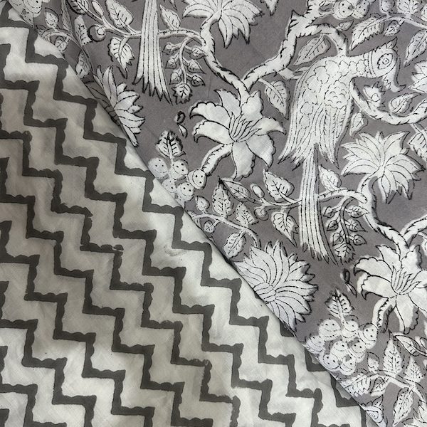 Readystock Mix and Match hand block printed cotton 22889