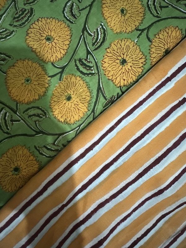 Readystock Mix and Match hand block printed cotton 22891